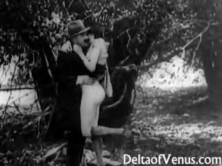 Pisse: antique cochon vidéo 1915 - une gratuit tour