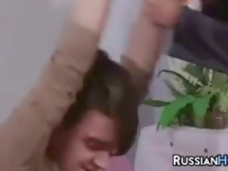 Russo nonnina godendo un giovane peter