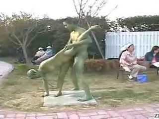 Japán furcsa statue felnőtt videó